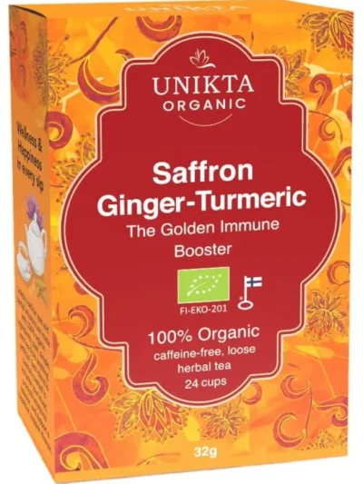 Unikta Saffron Ginger Turmeric, The golden Immune Booster